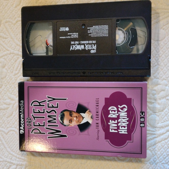 Lord Peter Wimsey Five Red Herrings 4 VHS BBC Drama Mystery 1974 Series - Picture 3 of 10